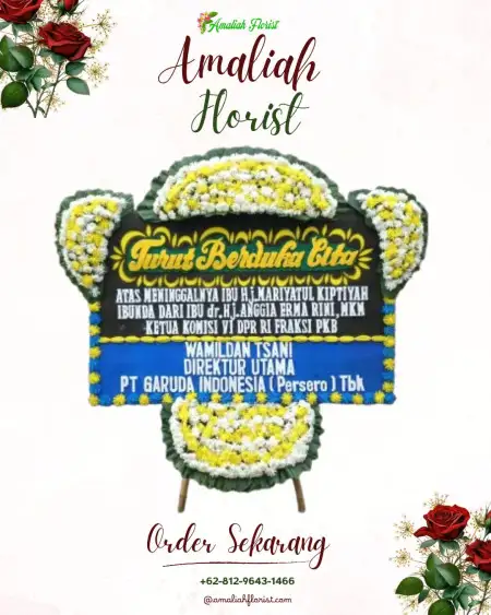 Papan Bunga Duka Long Ikis